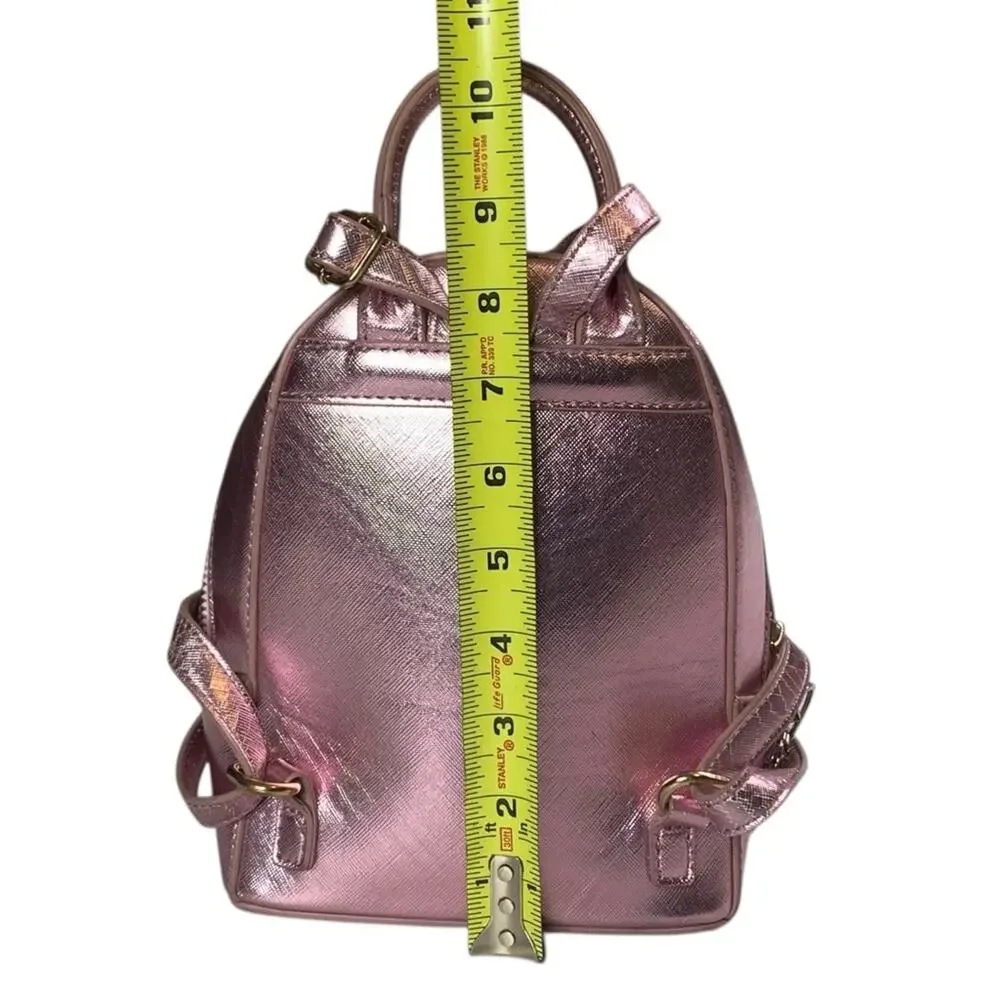 Swarovski Sparkling Logo Mini Backpack Bag Glitter Pink Bling Luxury Glam